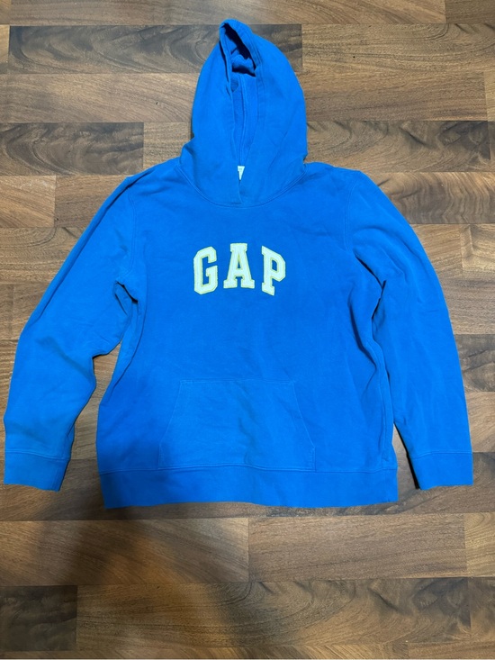 GAP Sweaters - GAP Bright Blue Hooded Pullover
